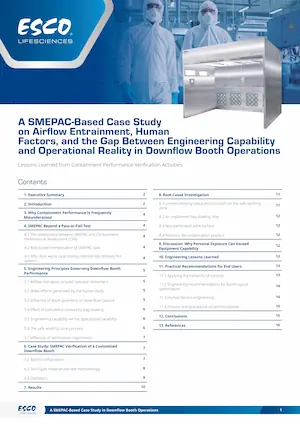 A SMEPAC-Based Case Study on Airflow Entrainment, Human Factors, and the Gap Between Engineering Capability and Operational Reality in Downflow Boot Operations